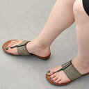 ITALIAN SHOEMAKERS◆2.5cmヒール◆センターラインストーントングサンダル/ブリジットバーキンセレクト(Bridget Birkin Select)