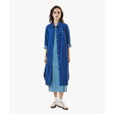 ウエストベルト デニムシャツドレス ワンピース/ラコステ(LACOSTE)
