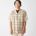 Southwick Gate Label: リネン オンブレチェック ショートスリーブ シャツ/シップス(SHIPS)