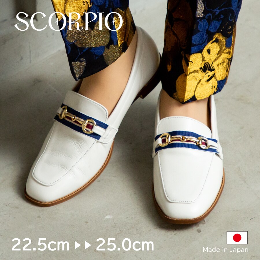 【SCORPIUS】 リボン ビット ローファー ／スコーピウス（SCORPIUS）