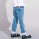 ジョグデニムリボンポケットロングパンツ(90~160cm)/ベベ(BeBe)