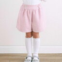 【お揃い】ブロッサムラメツイードショートパンツ(100~150cm)/ベベ(BeBe)
