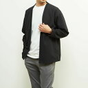 【MASTER FRAME/マスターフレーム】Wフェイス鹿の子カーディガン+クルーネックTシャツ/メンズメルローズ(MEN'S MELROSE)