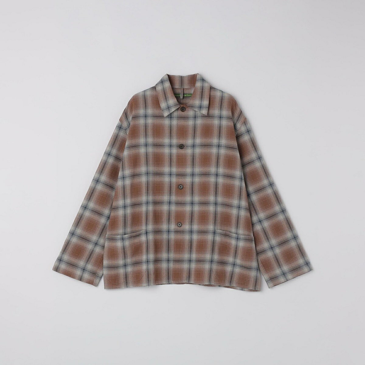 BENCH MARKING SHIRT: オンブレ チェック シャツ／シップス（SHIPS）