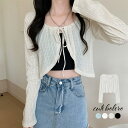 カーディガン長袖 レディース ショート丈/ミニミニストア(miniministore)
