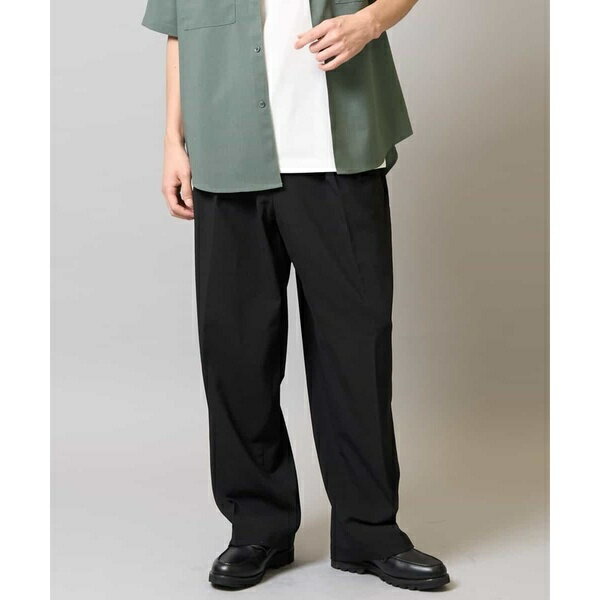 【速乾/イージーケア】2タックワイドイージースラックス【夏リライト】／アー・ヴェ・ヴェ（a.v.v）