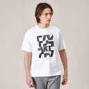 【Made in JAPAN】パズル柄 半袖ポンチ Tシャツ/タケオキクチ(TAKEO KIKUCHI)