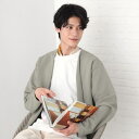 ミニフクレアンサンブルカーディガン 【長袖カーディガン+半袖Tシャツセットアイテム】/ザ ショップ ティーケー(THE SHOP TK)