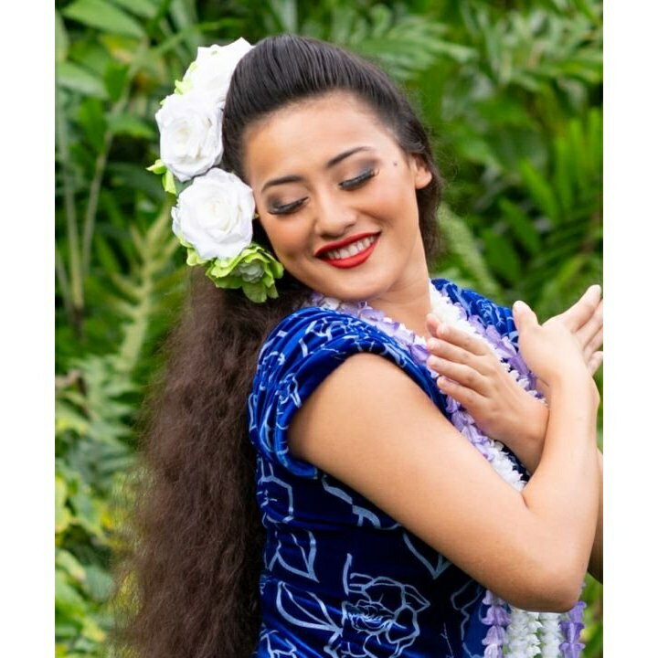 【マウナロア】ガーデニアヘアクリップ／マウナロア（maunaloa）