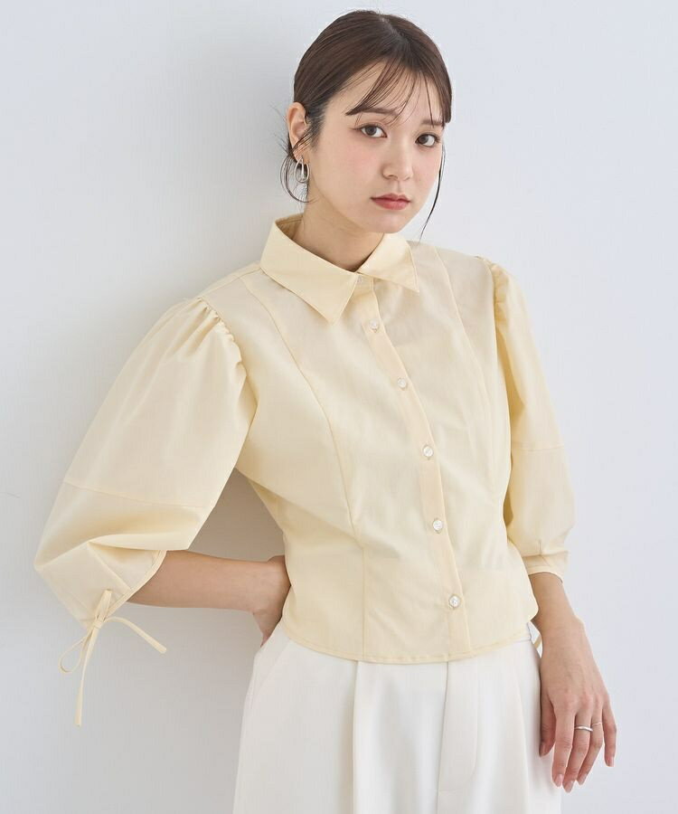 パワショルペプラムシャツ／アースミュージック＆エコロジー（earth music＆ecology）