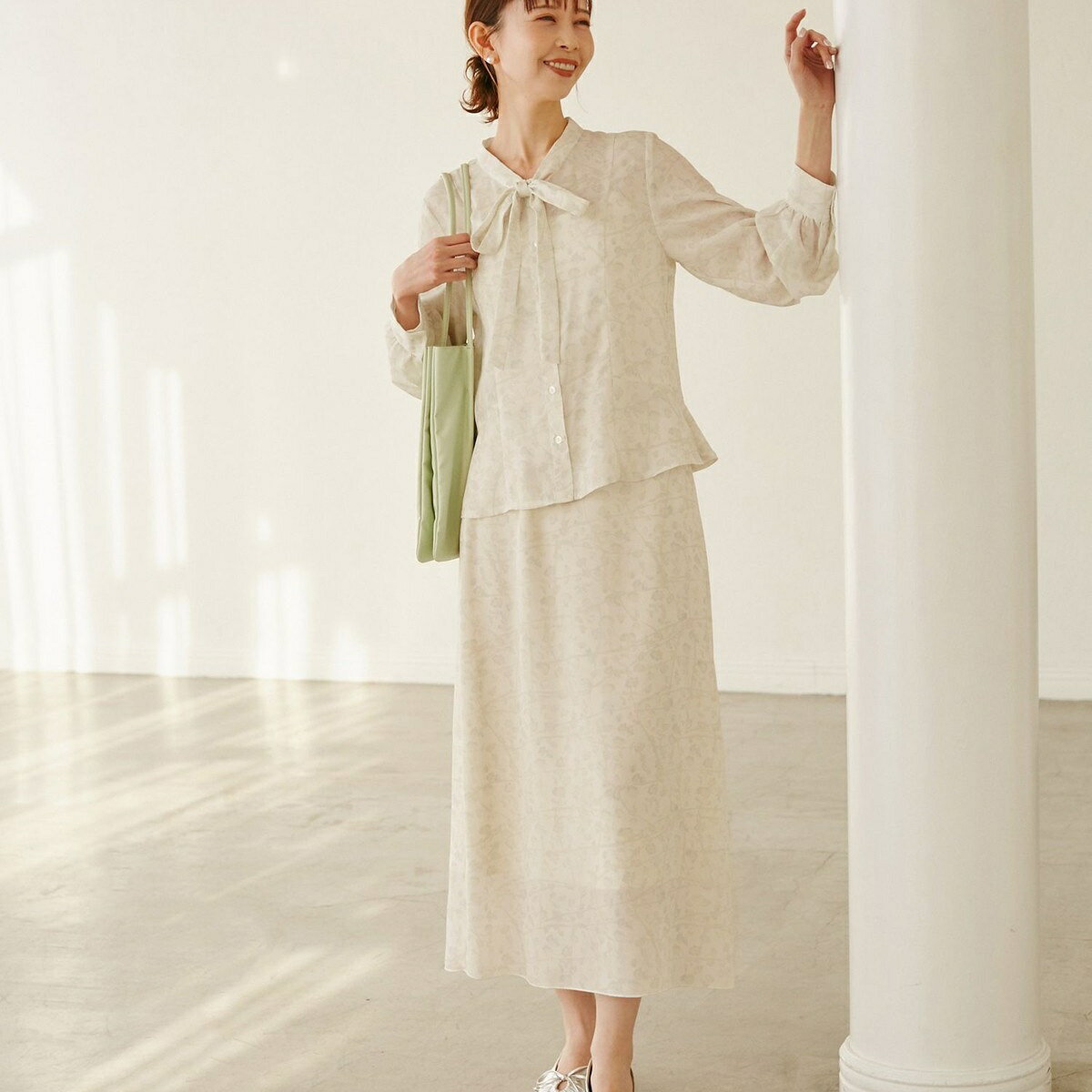【YOKU MOKU/ヨックモック×ROPE' PICNIC】ナロースカート／ロペピクニック（ROPE' PICNIC） 0101marui-12831113 丸井(マルイ)楽天市場店 サンプル画像3