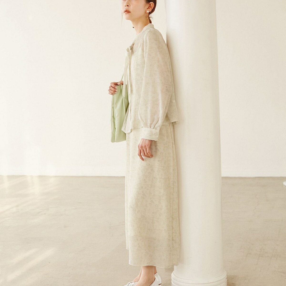 【YOKU MOKU/ヨックモック×ROPE' PICNIC】リボンブラウス／ロペピクニック（ROPE' PICNIC） 0101marui-12834400 丸井(マルイ)楽天市場店 サンプル画像2