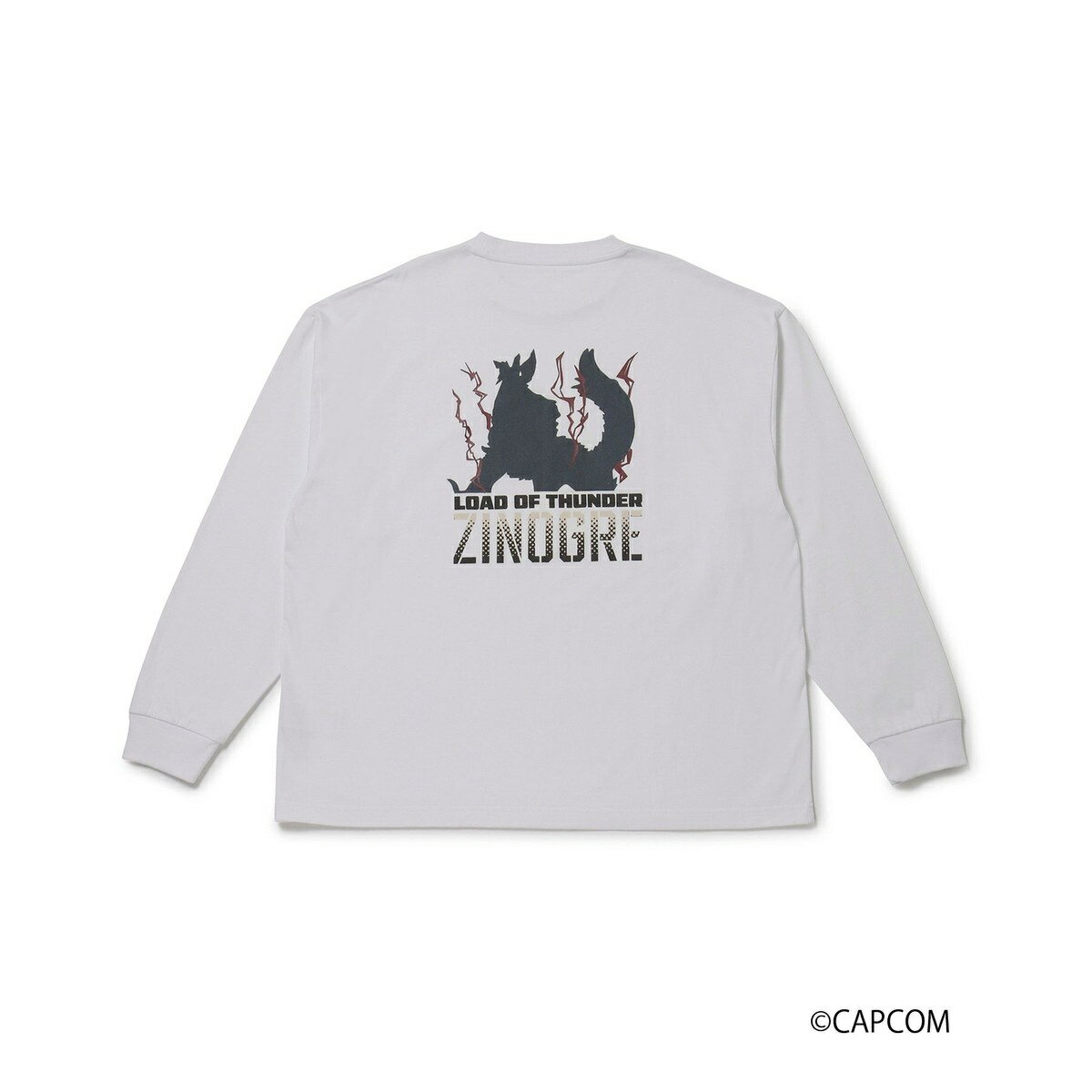 【MONSTER HUNTER×j.n.r.d】ジンオウガ ロングスリーブTシャツ／ジュンレッド（JUNRED）