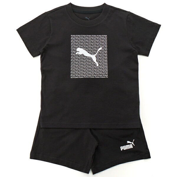 PUMA/プーマ/ESS LOGO LAB Tシャツ and ショーツ セット B／プーマ（PUMA）