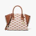 AVRIL ジャカード サッチェル スモール - MKシグネチャー/マイケル・コース(Michael Kors)