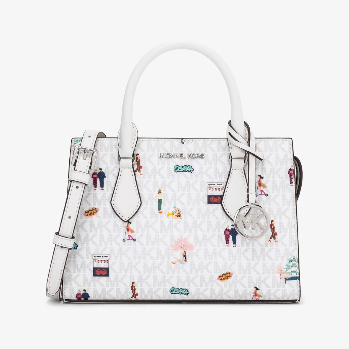 OSAKA SHEILA サッチェル スモール - MKシグネチャー／マイケル・コース（Michael Kors）