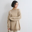 ラメワッフルレイヤードプルオーバー≪手洗い可能≫/ケティ(ketty)