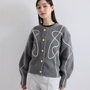 ラインスポンディッシュニットカーディガン≪手洗い可能≫/ケティ(ketty)
