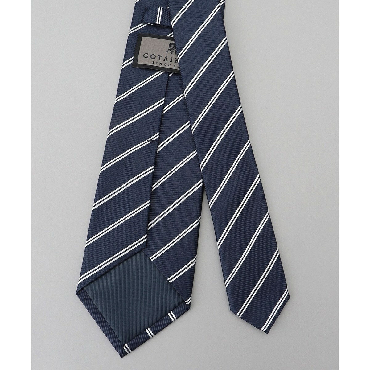 GOTAIRIKU別注【MANTERO/マンテロ】ネクタイ_ストライプ／五大陸（gotairiku）