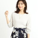 【夏SALE/WEB先行カラーあり/洗える】パフスリーブニット/リフレクト(Reflect)