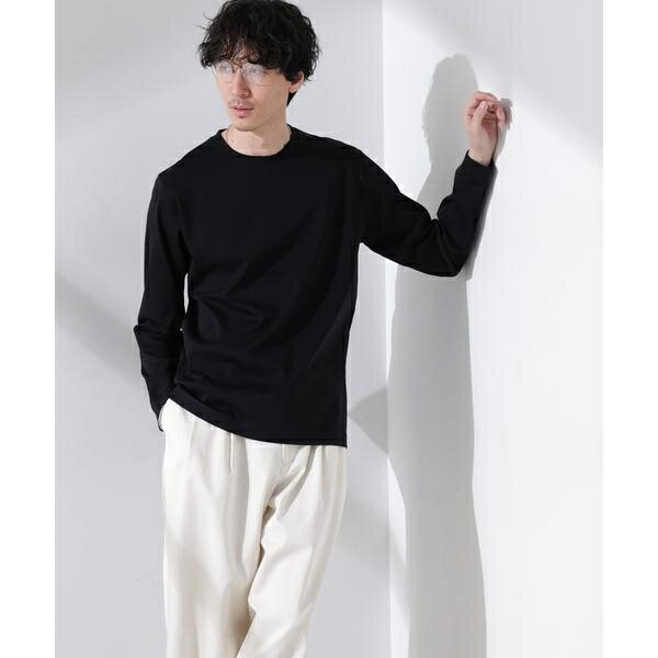 アンチスメル クルーネックTシャツ 長袖／ナノユニバース（NANO universe）