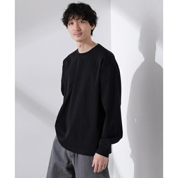 アンチスメル BIG クルーネックTシャツ 長袖／ナノユニバース（NANO universe）