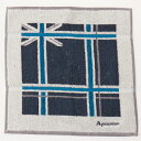 アクアスキュータム メンズ タオルハンカチ ユニオンジャック 【Aquascutum】/アクアスキュータム(AQUASCUTUM)