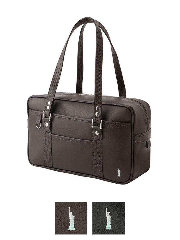 【ご予約 4月中旬】合皮バッグ〈一層式/ミント女神〉【スクール】【学生】【通学】【学校】／イーストボーイ（EAST BOY）