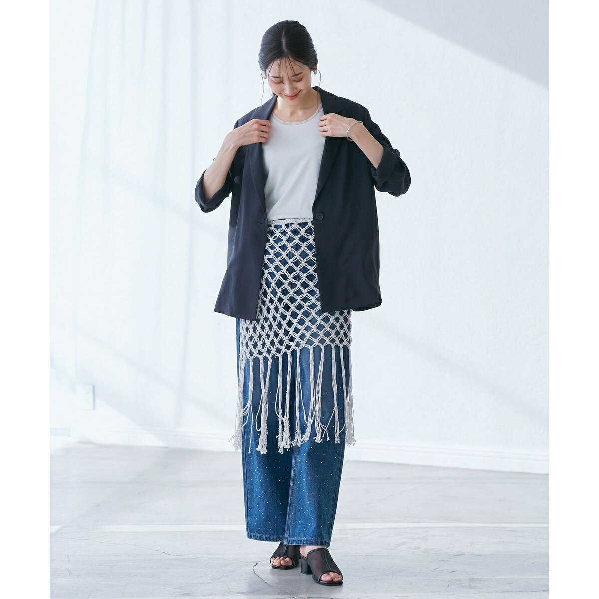 かぎ針巻きスカート／ロペピクニック（ROPE' PICNIC） 0101marui-12851773 丸井(マルイ)楽天市場店 サンプル画像3