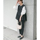 ペプラムブラウス×パンツ3セット/アイテムズ アーバンリサーチ(ITEMS URBAN RESEARCH)