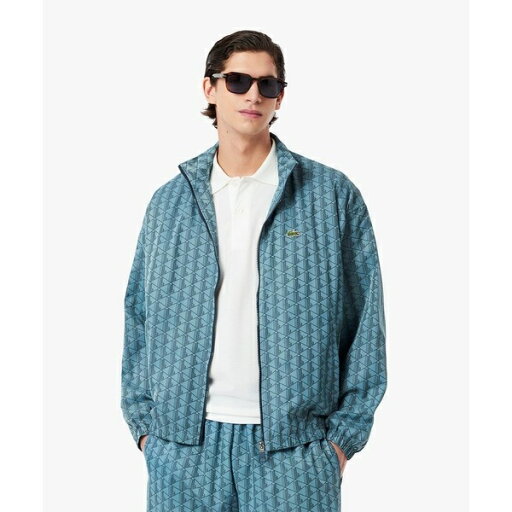 モノグラムジャカード撥水ナイロンジャケット/ラコステ(LACOSTE) モノグラムジャカード撥水ナイロンジャケット/ラコステ(LACOSTE)
