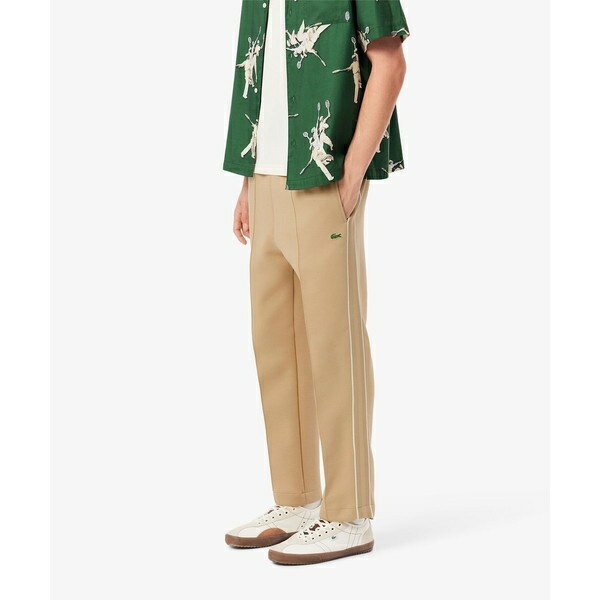 サイドテーピングダブルフェイススェットパンツ/ラコステ(LACOSTE)