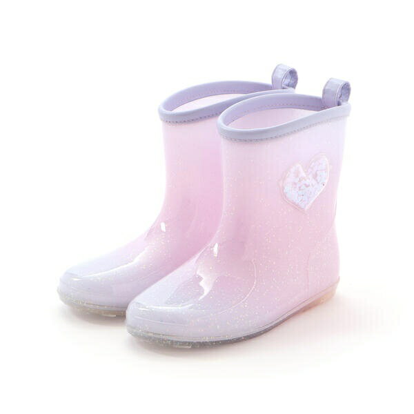 キラキラハートラメレインブーツ(13~18cm)／スラップスリップ（SLAP SLIP）