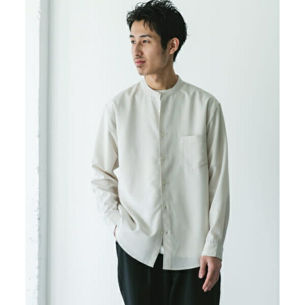 『WEB/一部店舗限定サイズ』『吸水速乾』セオアルファバンドカラーロングスリーブシャツ／アーバンリサ