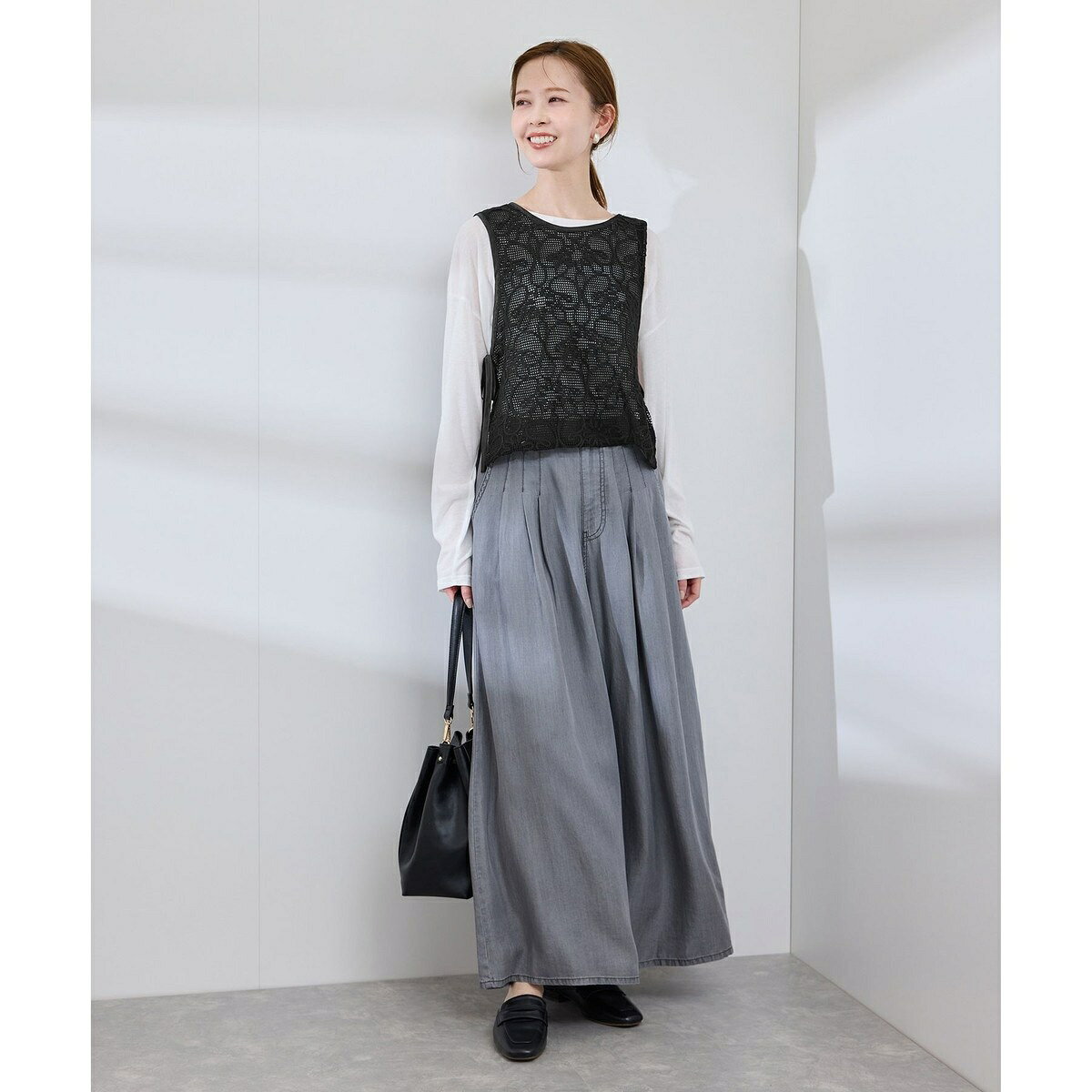 サイドリボンレースベスト／ロペピクニック（ROPE' PICNIC） 0101marui-12851848 丸井(マルイ)楽天市場店 サンプル画像3