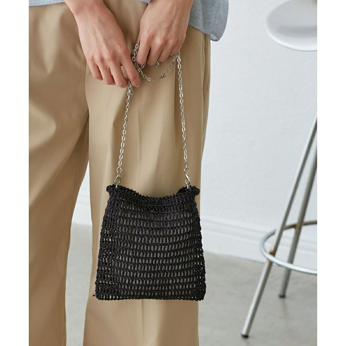メタリックヤーンミニチェーンショルダーバッグ／ロペピクニックパサージュ（ROPE' PICNIC PASSAGE） 0101marui-12914304 丸井(マルイ)楽天市場店 サンプル画像2