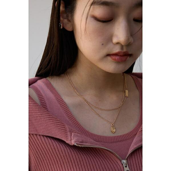 マルチチャーム2連ネックレス／ア
