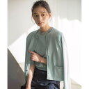 【WEB限定・接触冷感・UVカット】ビジューニット ジャケット/組曲(KUMIKYOKU)