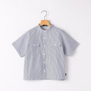 SHIPS KIDS:140〜160cm /〈UVカット/吸水速乾〉ドライタッチ ストライプ シャツ/シップス(SHIPS)