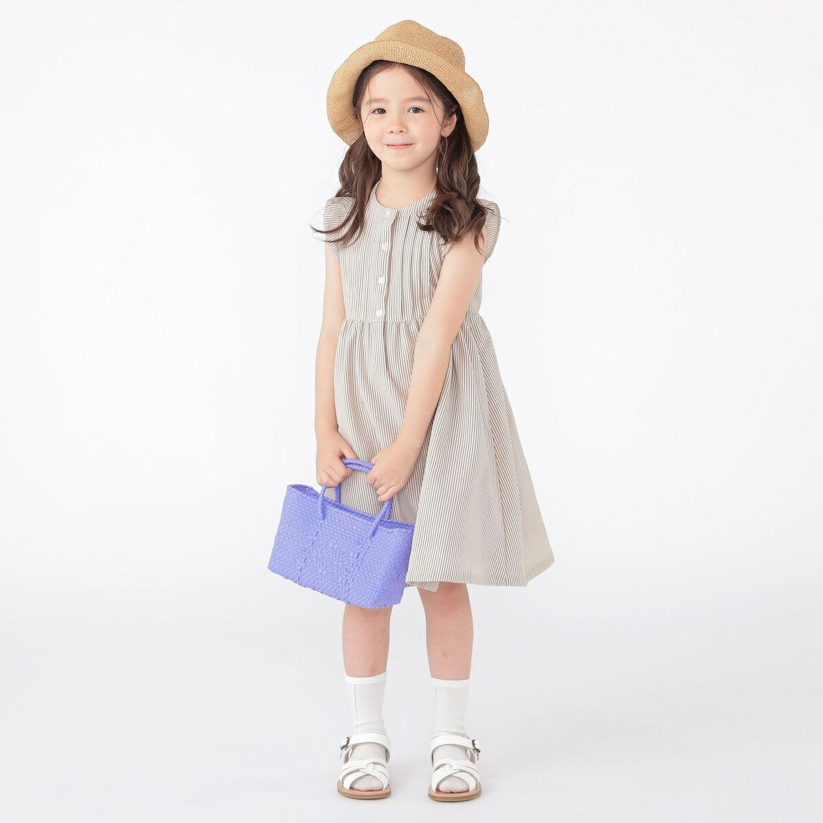 SHIPS KIDS:100～130cm /〈UVカット/吸水速乾〉ドライタッチ ワンピースの商品画像