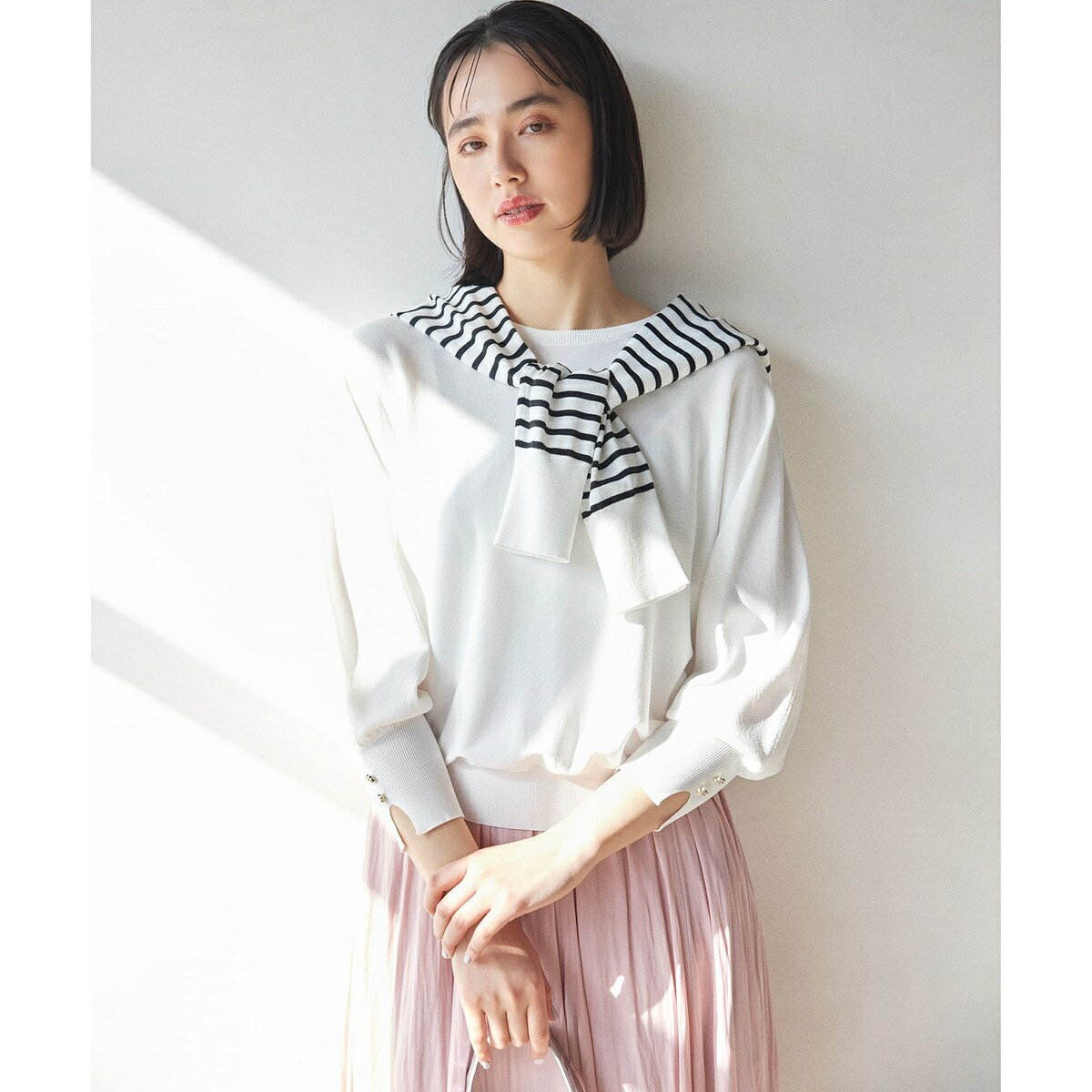 フラワーメタルドルマン ニット／組曲（KUMIKYOKU）