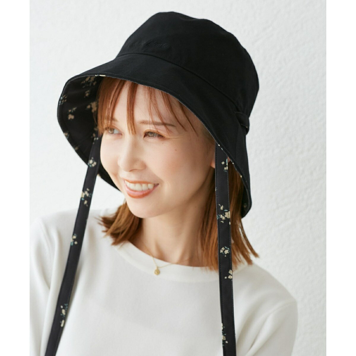 【UVカット・前後2WAY】マルチウェイフラワーリバーシブルハット／ロペピクニックパサージュ（ROPE' PICNIC PASSAGE） 0101marui-12852383 丸井(マルイ)楽天市場店 パッケージ画像