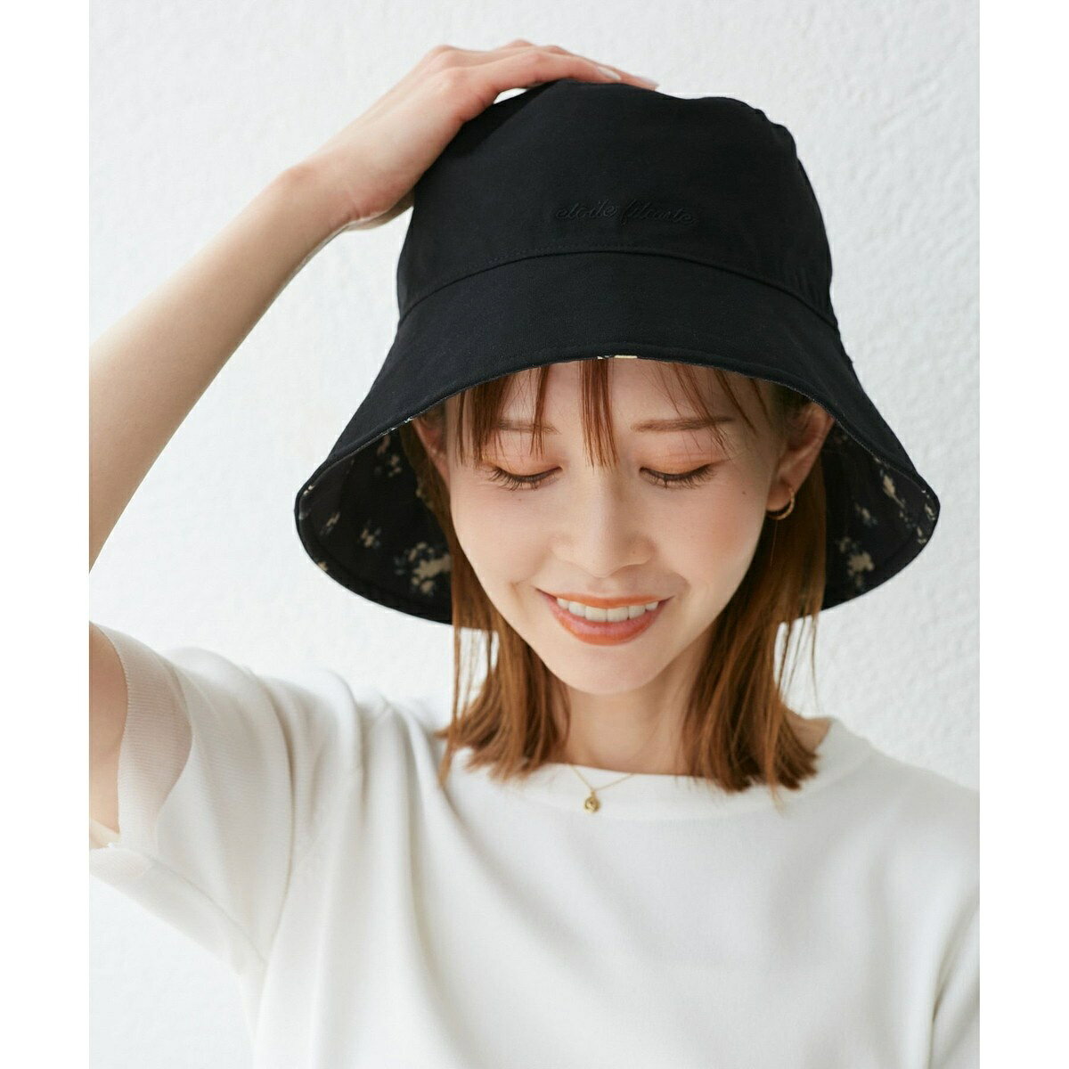 【UVカット・前後2WAY】マルチウェイフラワーリバーシブルハット／ロペピクニックパサージュ（ROPE' PICNIC PASSAGE） 0101marui-12852383 丸井(マルイ)楽天市場店 サンプル画像2