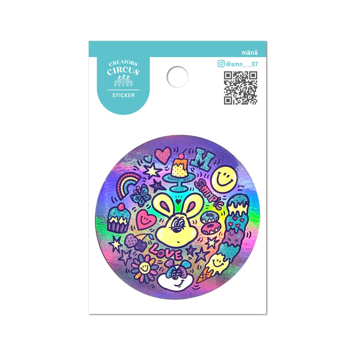 クリエイターズサーカス ステッカー Full of favorites／フロンティア（FRONTIER）