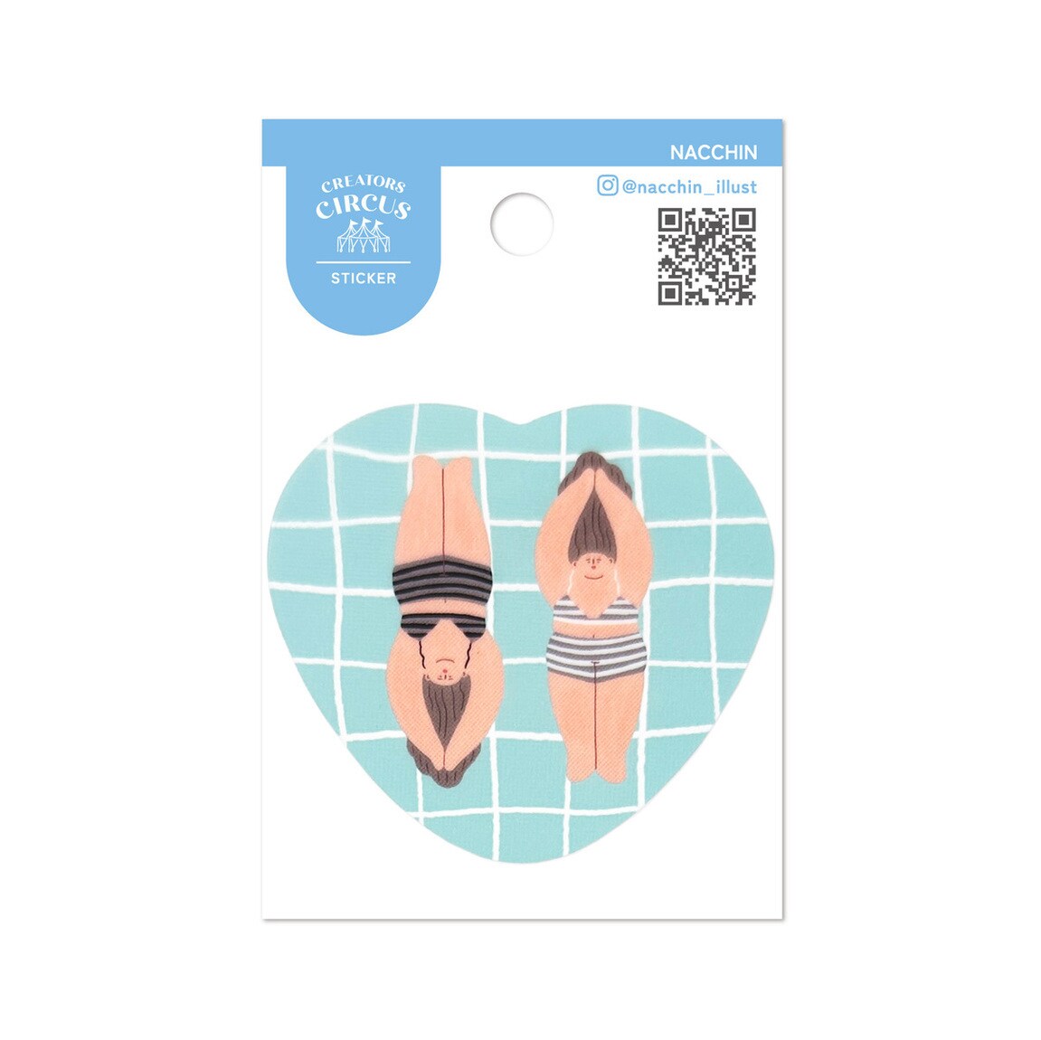 クリエイターズサーカス ステッカー LOVELY TWINS／フロンティア（FRONTIER）