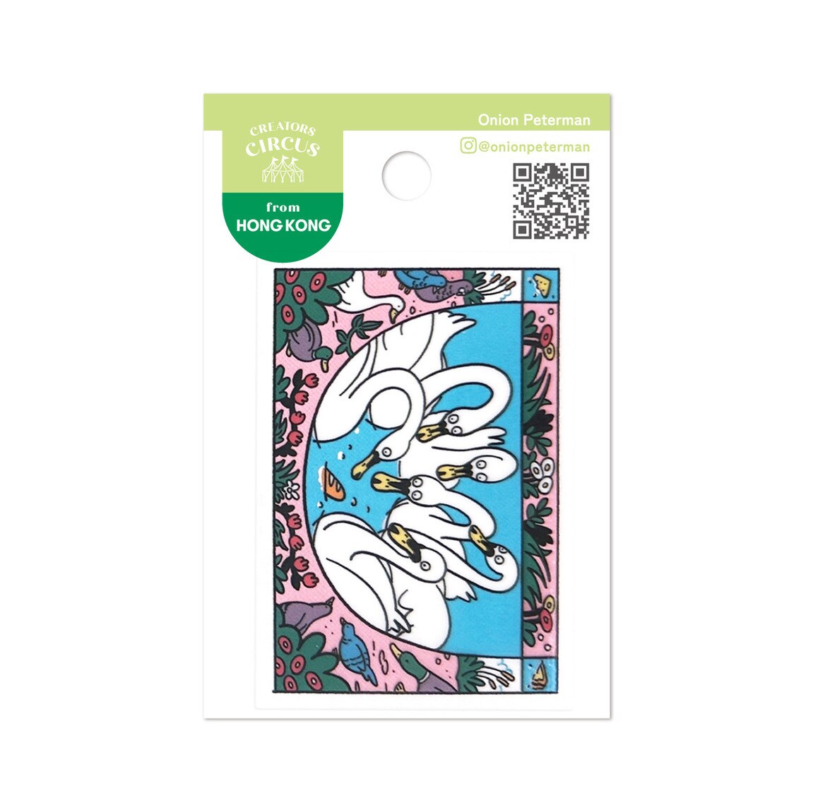 クリエイターズサーカス ステッカー Swans／フロンティア（FRONTIER）
