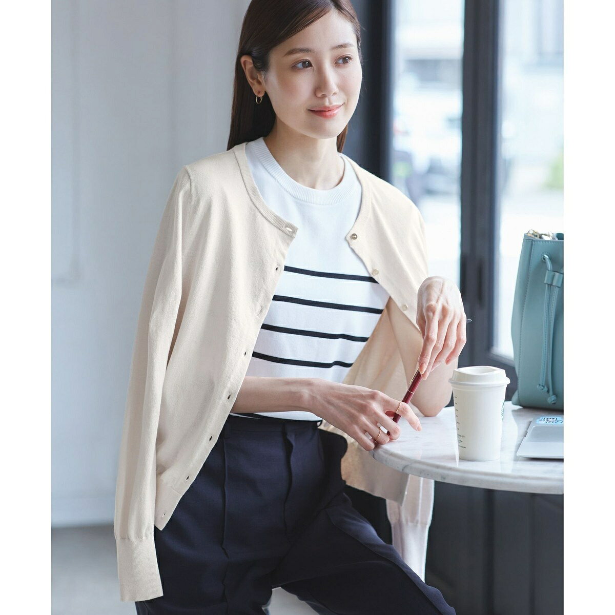 【UVカット・吸水速乾・遮熱】Comfort Seriesコンフォートシリーズ/カーディガン／ロペピクニック（ROPE' PICNIC） 0101marui-12852058 丸井(マルイ)楽天市場店 サンプル画像2