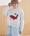 【WEB限定】Moomin フロッキープリント裏毛プルオーバー/アメリカンホリック(AMERICAN HOLIC)