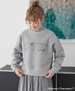 Moomin コミック柄プリント裏毛プルオーバー/アメリカンホリック(AMERICAN HOLIC)(4)