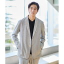 【抗菌防臭】尾州リネンブレンド ドビーメッシュ カーディガン/タケオキクチ(TAKEO KIKUCHI)